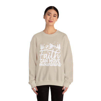 DK Faith Can Move Mountains Unisex Crewneck Sweatshirt