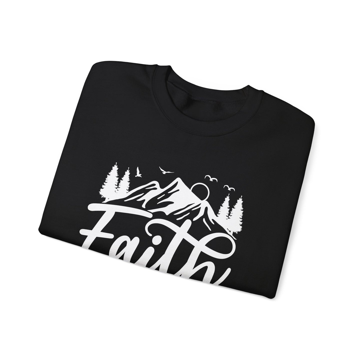 DK Faith Can Move Mountains Unisex Crewneck Sweatshirt