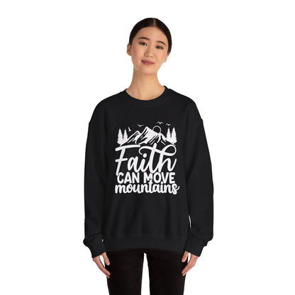 DK Faith Can Move Mountains Unisex Crewneck Sweatshirt