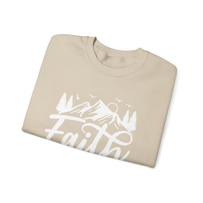 DK Faith Can Move Mountains Unisex Crewneck Sweatshirt