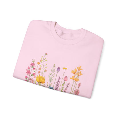 LT. Grow In Grace Design, Inspirational Crewneck Sweatshirt