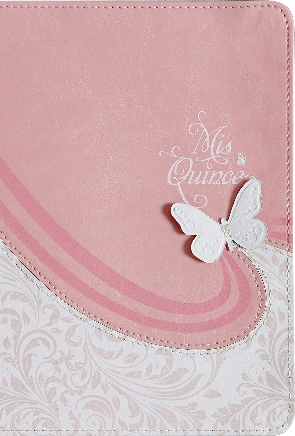 1960 Biblia Mis Quince, Rosa Y Blanco Símil Piel | RVR 1960 Mis Quince Bible, Pink/White, Leathertouch (Spanish Edition)