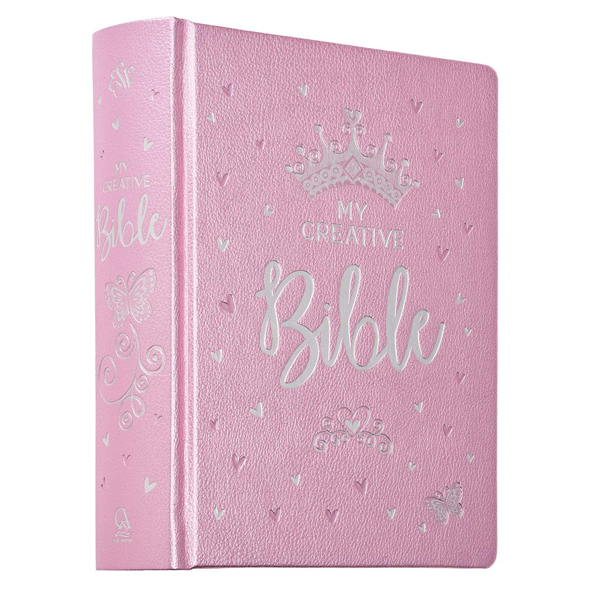 ESV Holy Bible, My Creative Bible for Girls, Faux Leather Hardcover W/Ribbon Marker, Illustrated Coloring, Journaling and Devotional Bible, English Standard Version, Pink